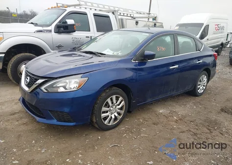 2017 Nissan Sentra S/Sv/Sr/Sl from USA, damaged, VIN 3N1AB7APXHY214839